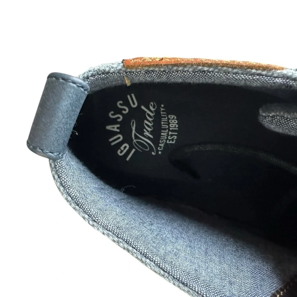 IGUASSU Casual Utility Chukka Boots /Men’s Size 11 / Gray Canvas & Leather Trim
